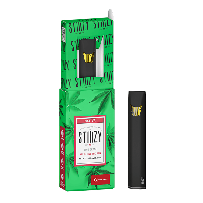 Stiiizy | Sour Diesel | 1G All-In-One Disposable Vape