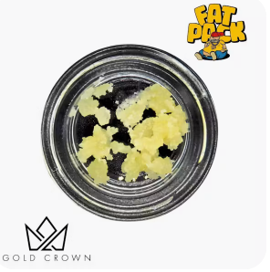 Concentrate | Sugar | Blockberry | 1g | Gold Crown x Fat Pack