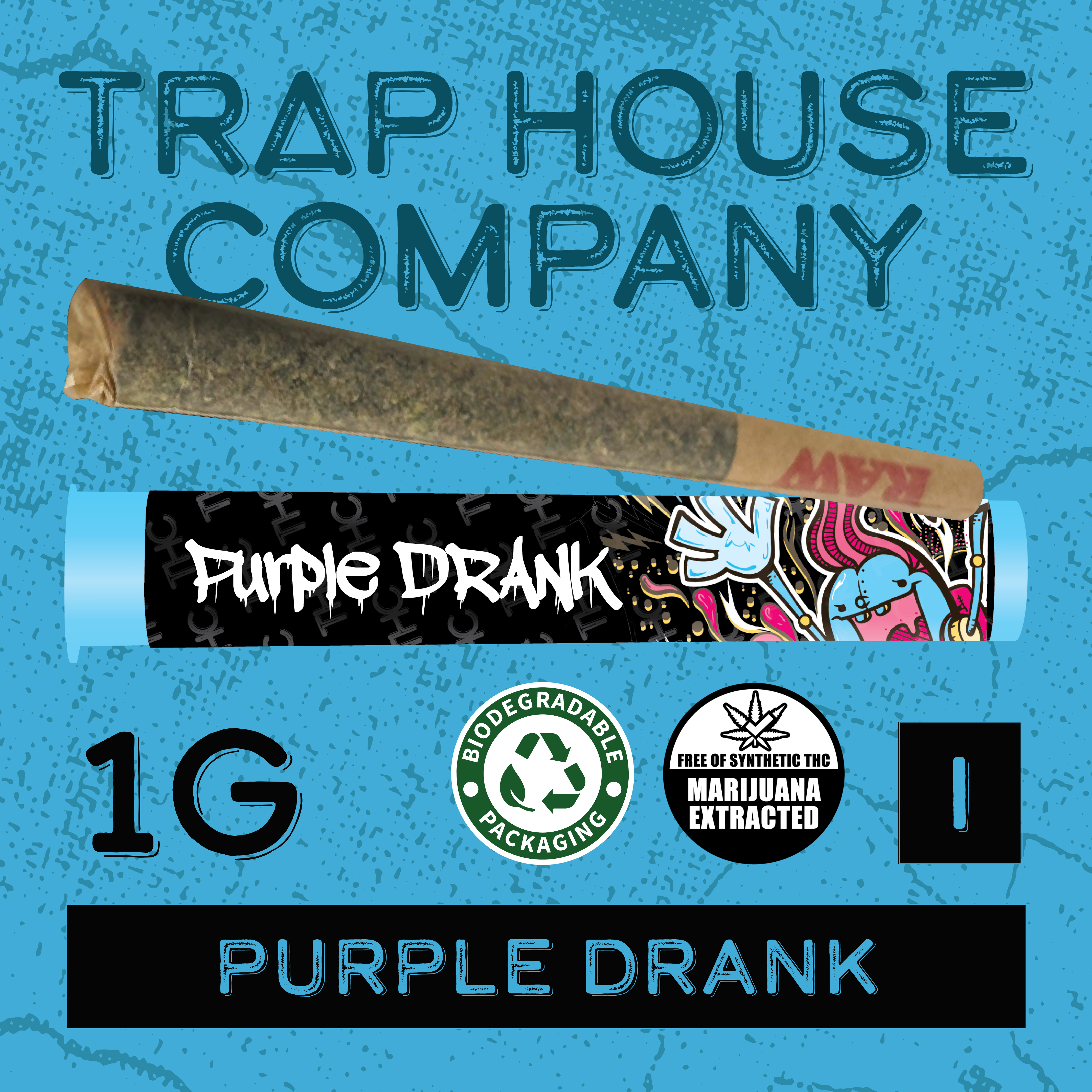 THC Preroll - Purple Drank
