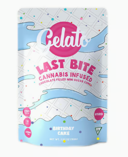 BIRTHDAY CAKE 10PC (100MG) LAST BITE [H]