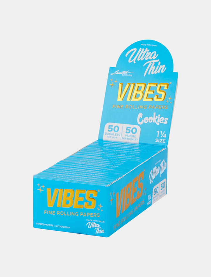 Vibes x Cookies 1-1/4" Ultra-Thin Papers 50pk