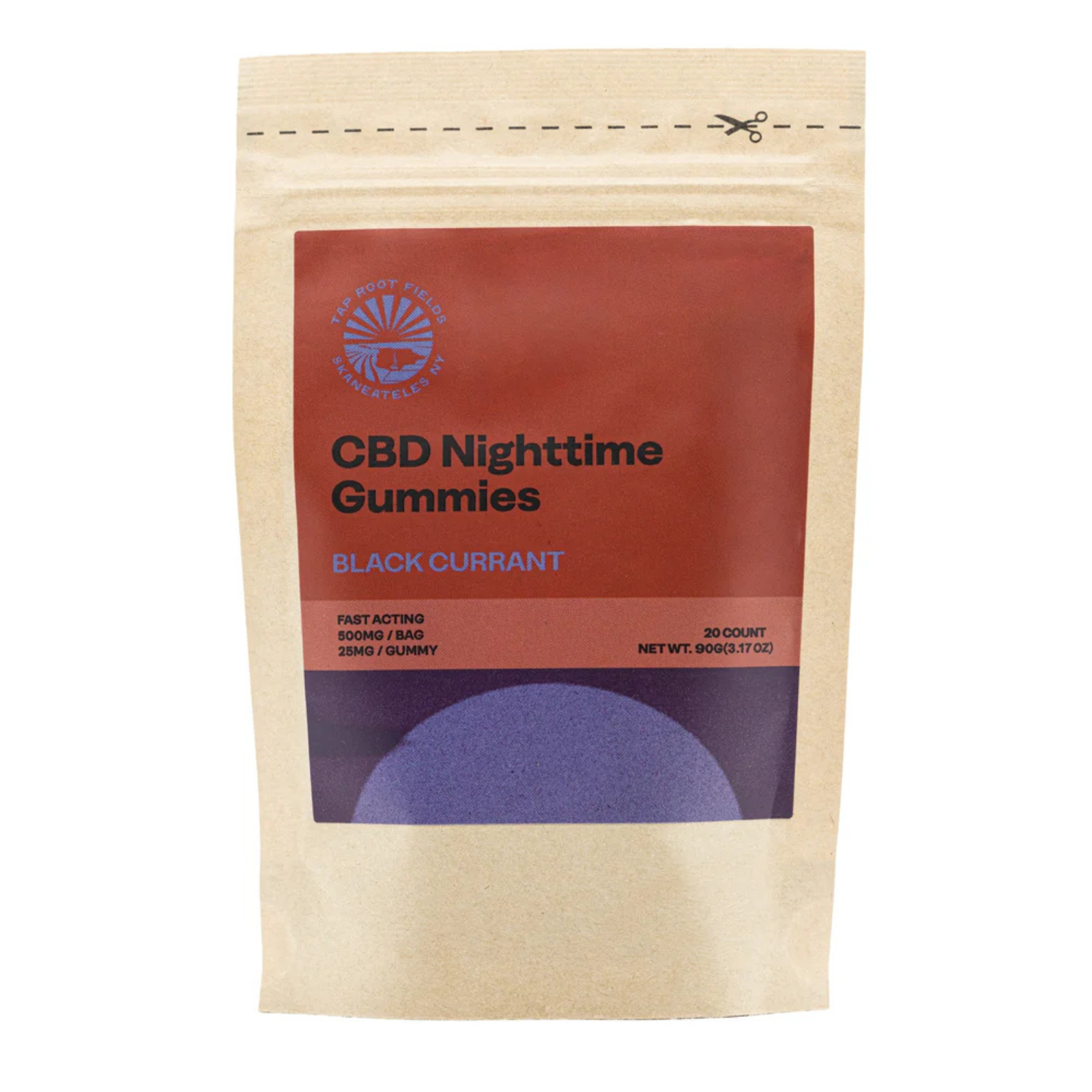 HEMP - CBD NIGHTTIME GUMMIES - BLACK CURRANT