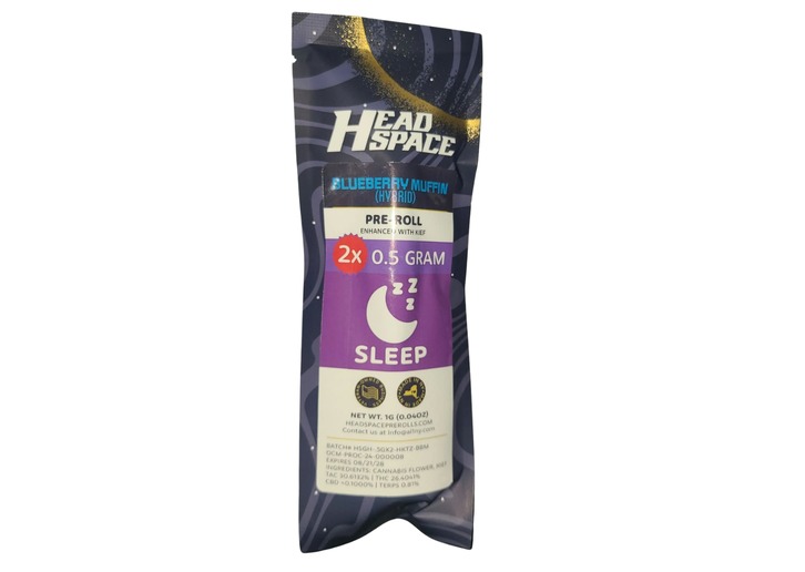 Blueberry Muffin | Pre-Rolls | 2pk | 1g