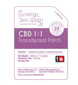 Synergy | Transdermal Patch | CBD 1:1