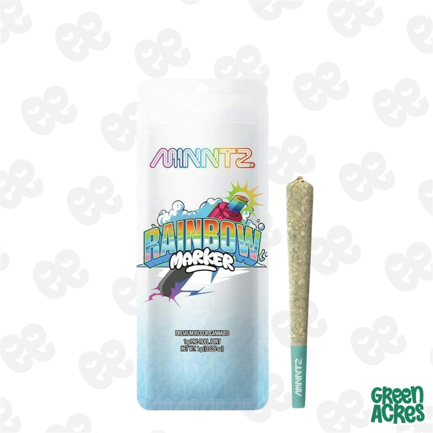 Minntz: Rainbow Marker 1G Pre-Roll