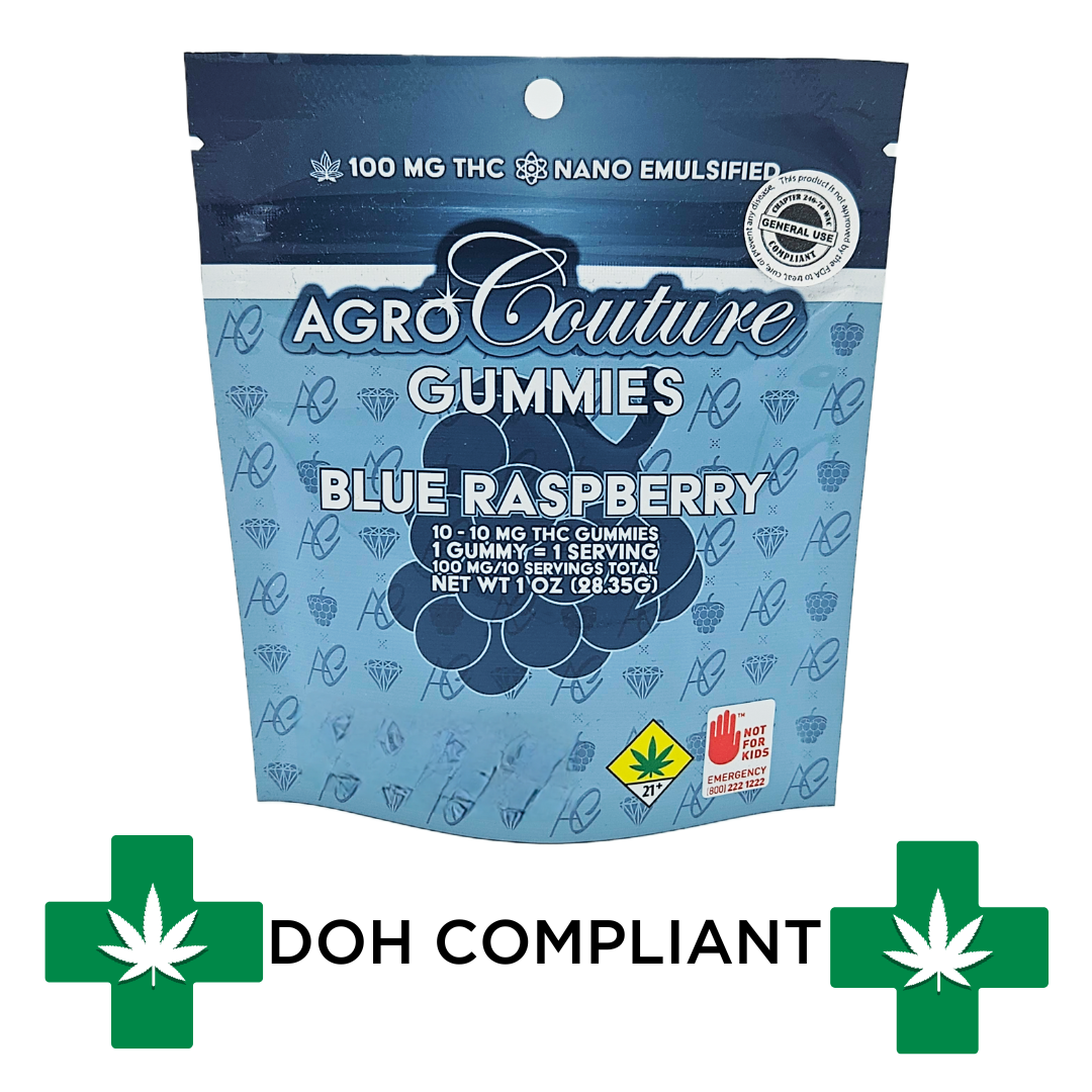Blue Raspberry Gummies