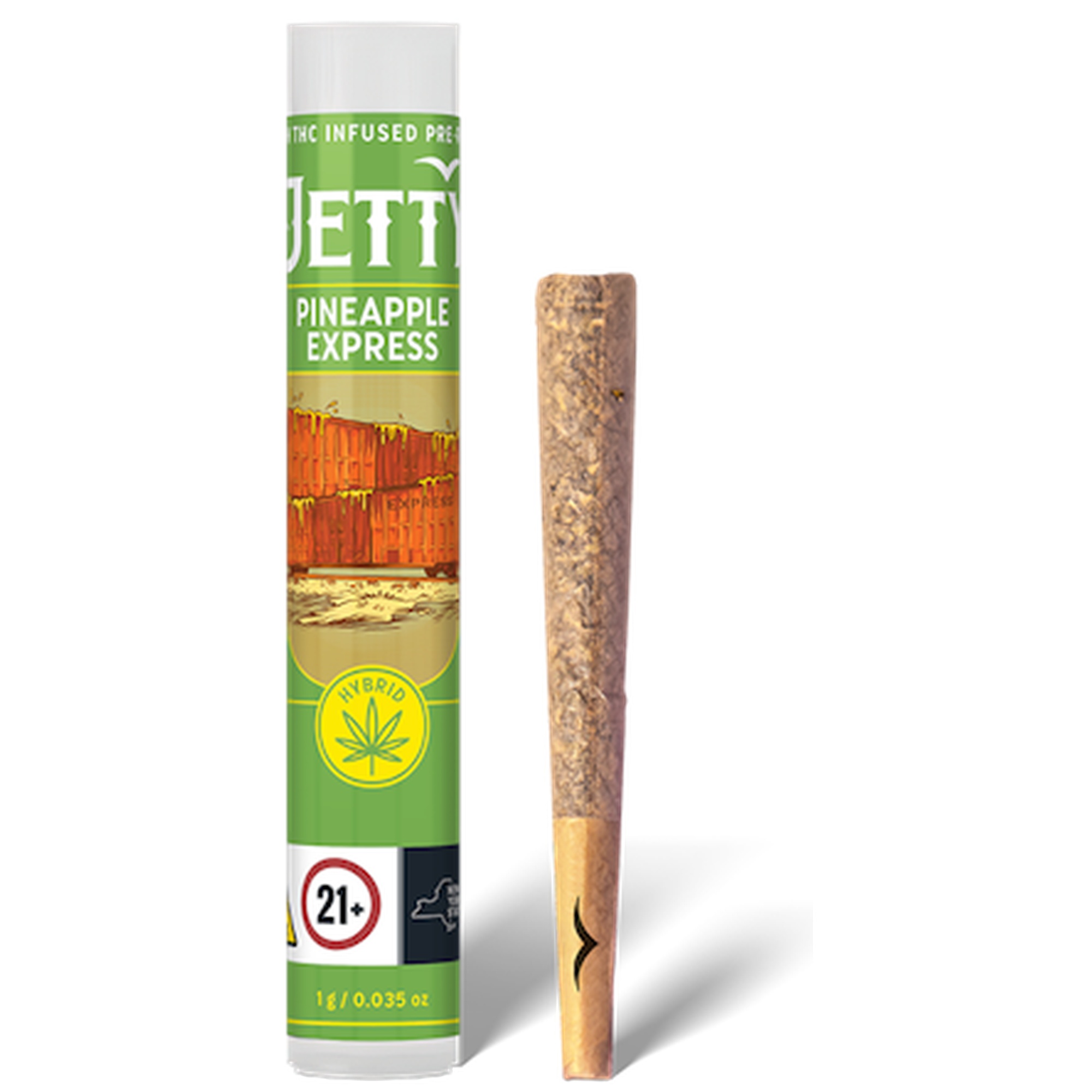Pineapple Express X Mule Glue | High THC Infused Pre-Roll | 1g