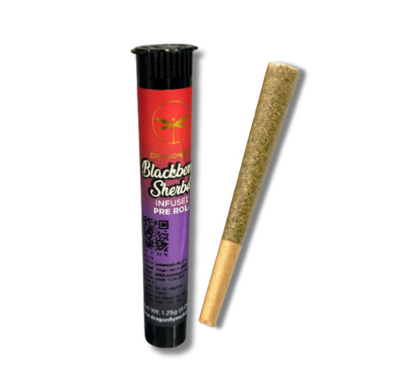 BLACKBERRY SHERBET | INFUSED PREROLL