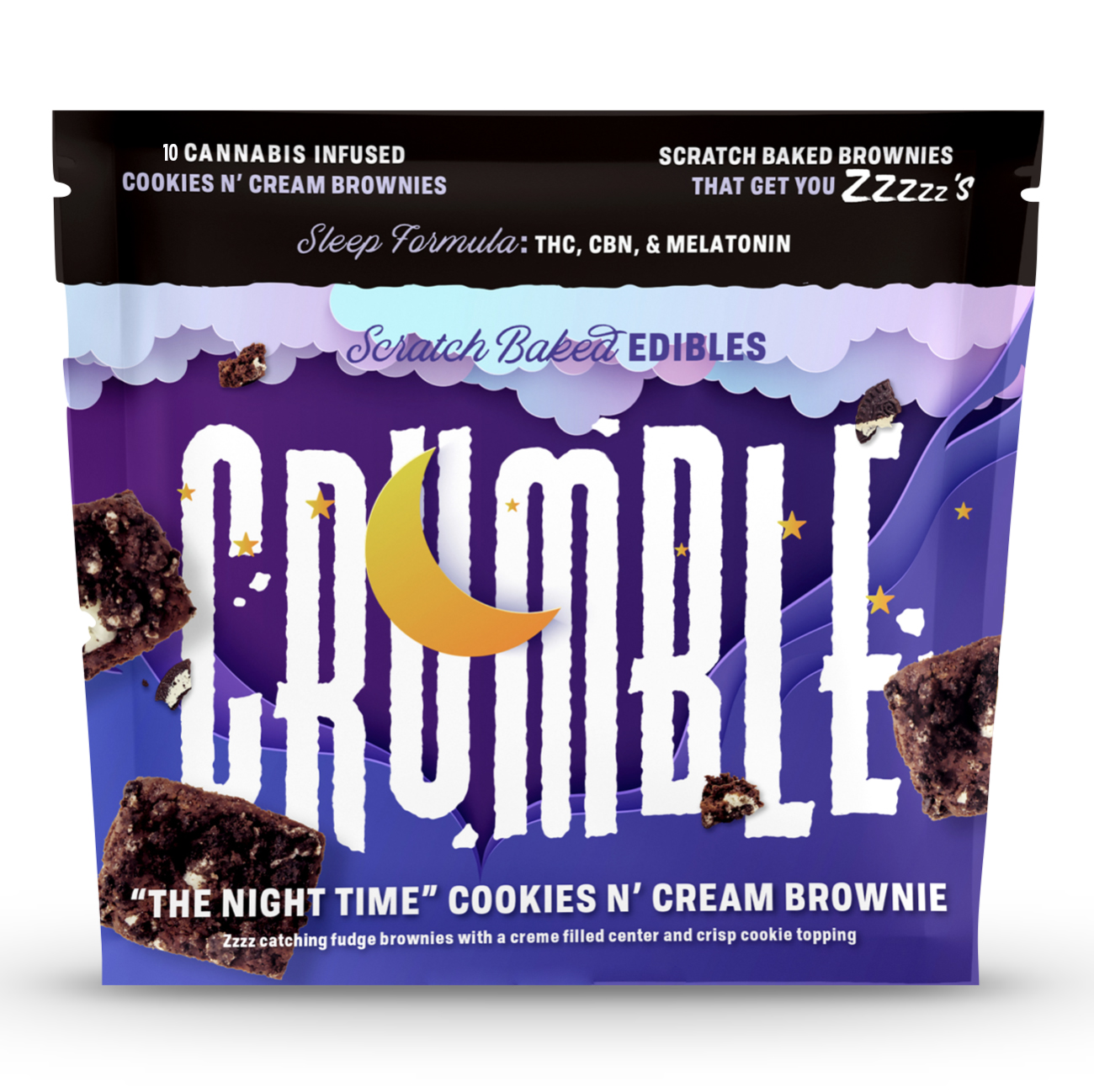 Cookies N Cream Brownie Night Time