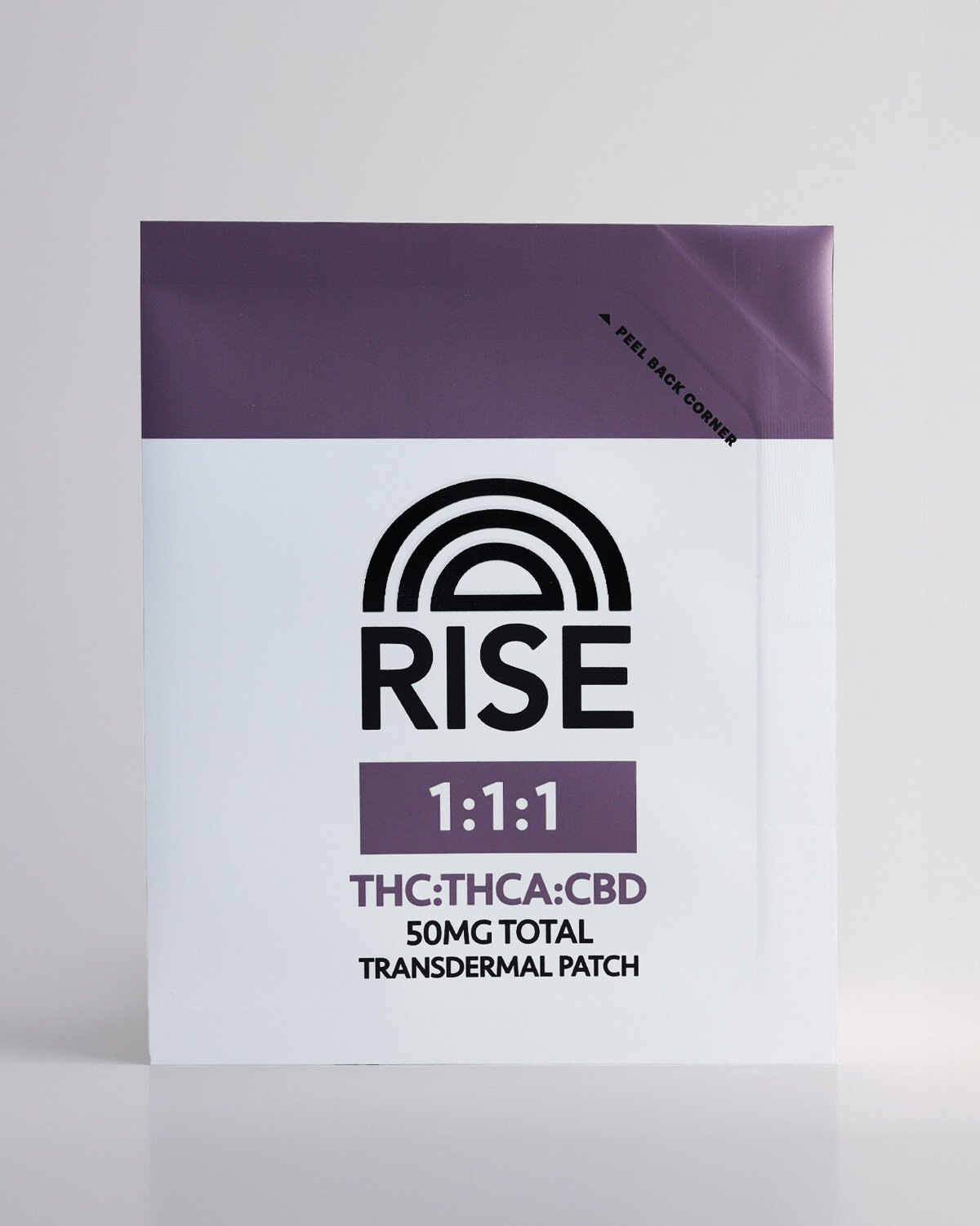 THC:THCA:CBD 1:1:1 Transdermal Patch 50mg