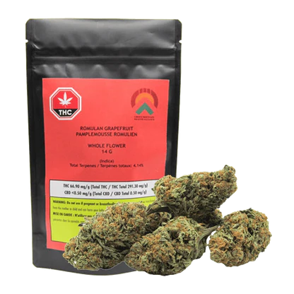 Romulan Grapefruit Flower - Indica - 14g