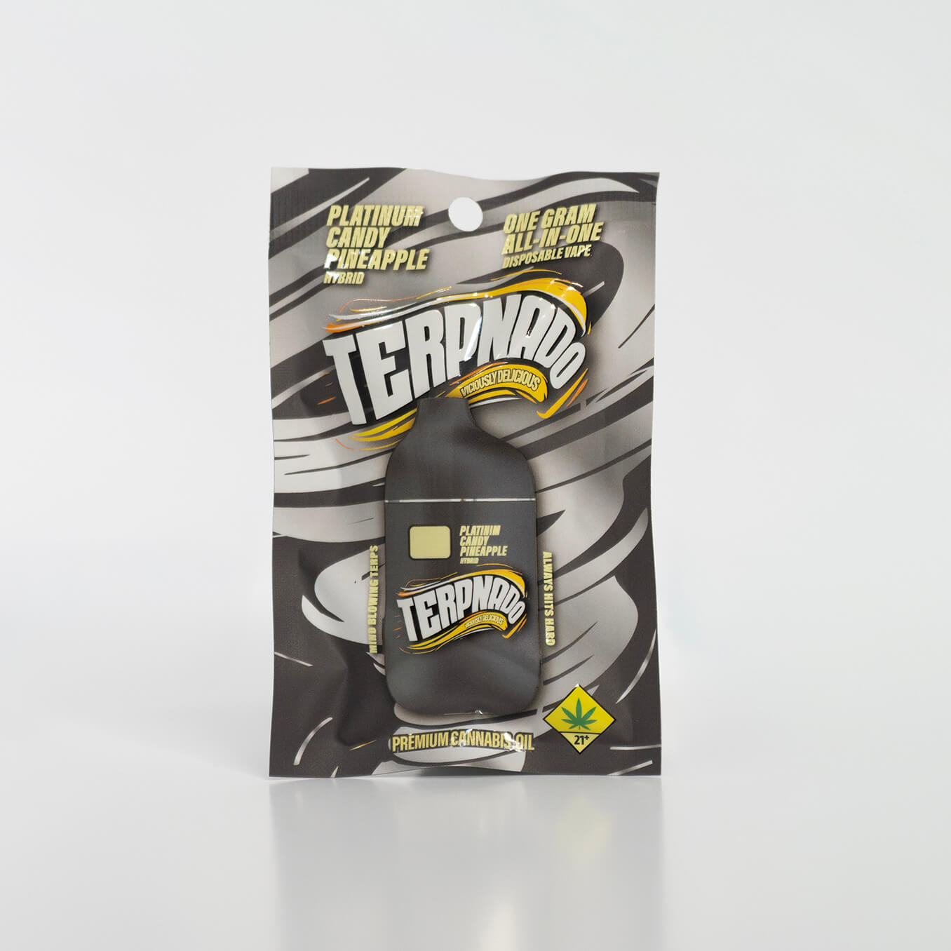 Terpnado Platinum Candy Pineapple (Hybrid) 1g Disposables