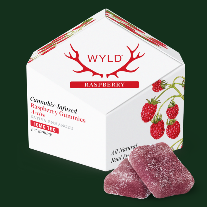 WYLD | Raspberry Gummies product photo