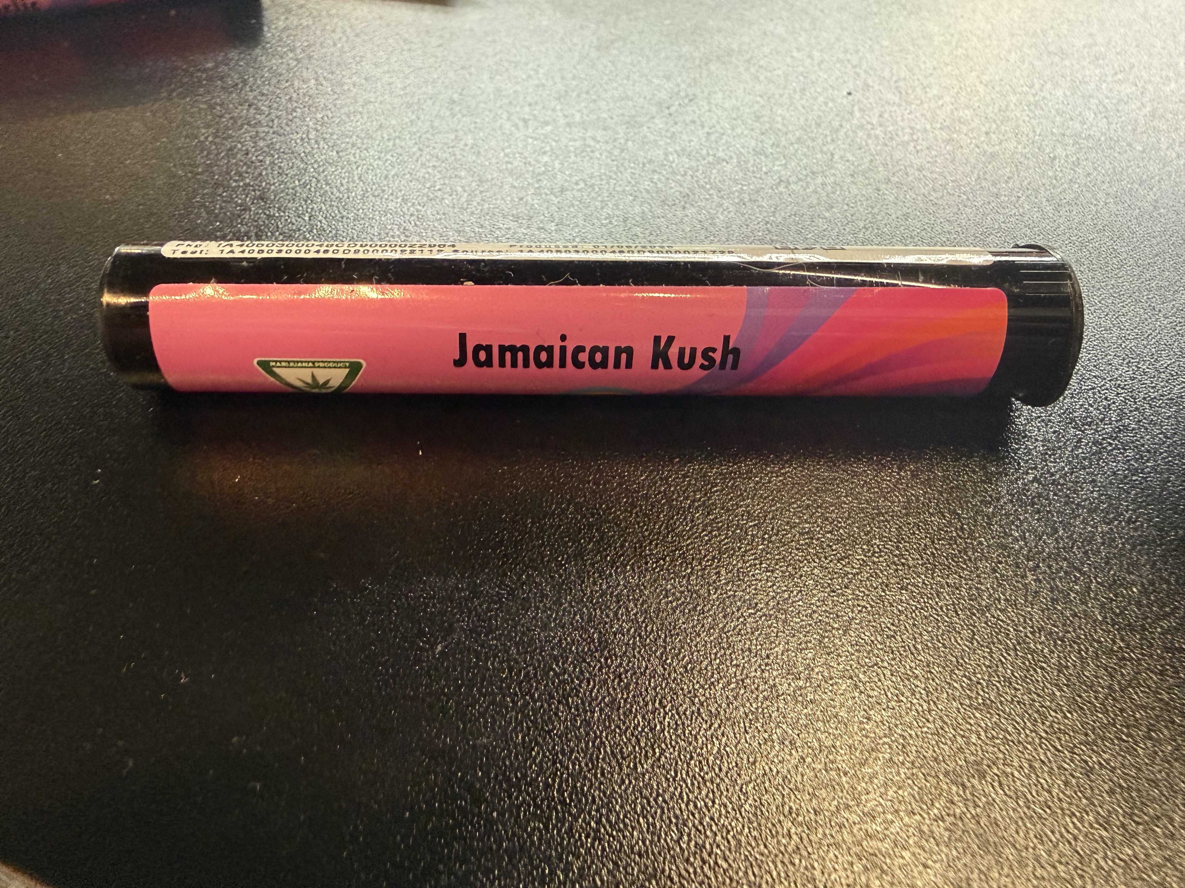 Jamaican Kush | Bubble Hash Infused Pre-roll | 1.25g | Sativa