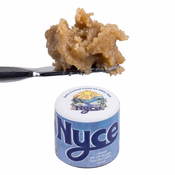 NYCE Garlic Cocktail Cured Ice Water Solventless Hash