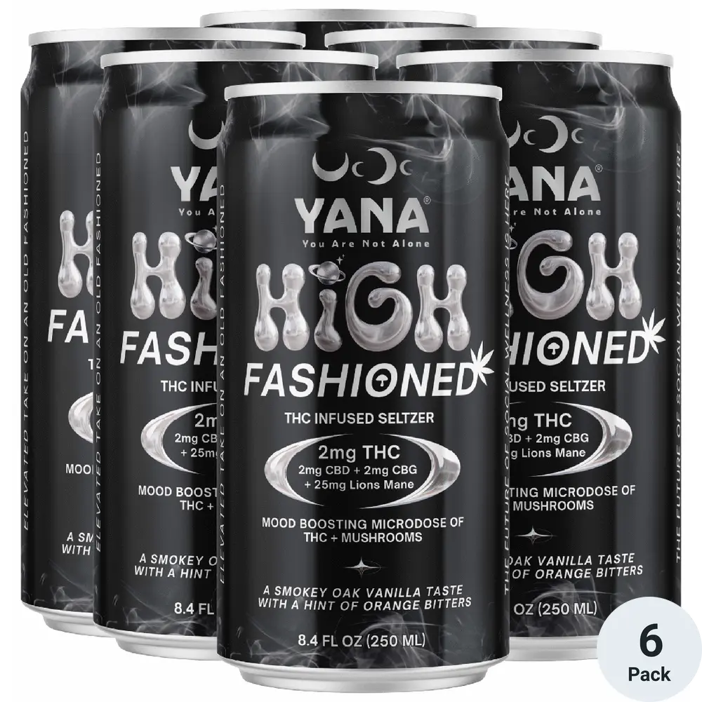 YANA High Fashioned THC Infused Seltzer 2:2:12:15