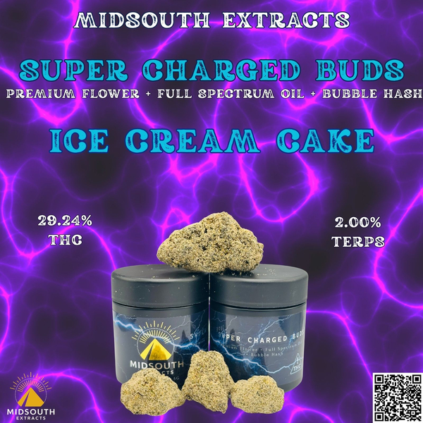MidSouth Extracts | 3.5g | Ice Cream Cake | Infused Flower