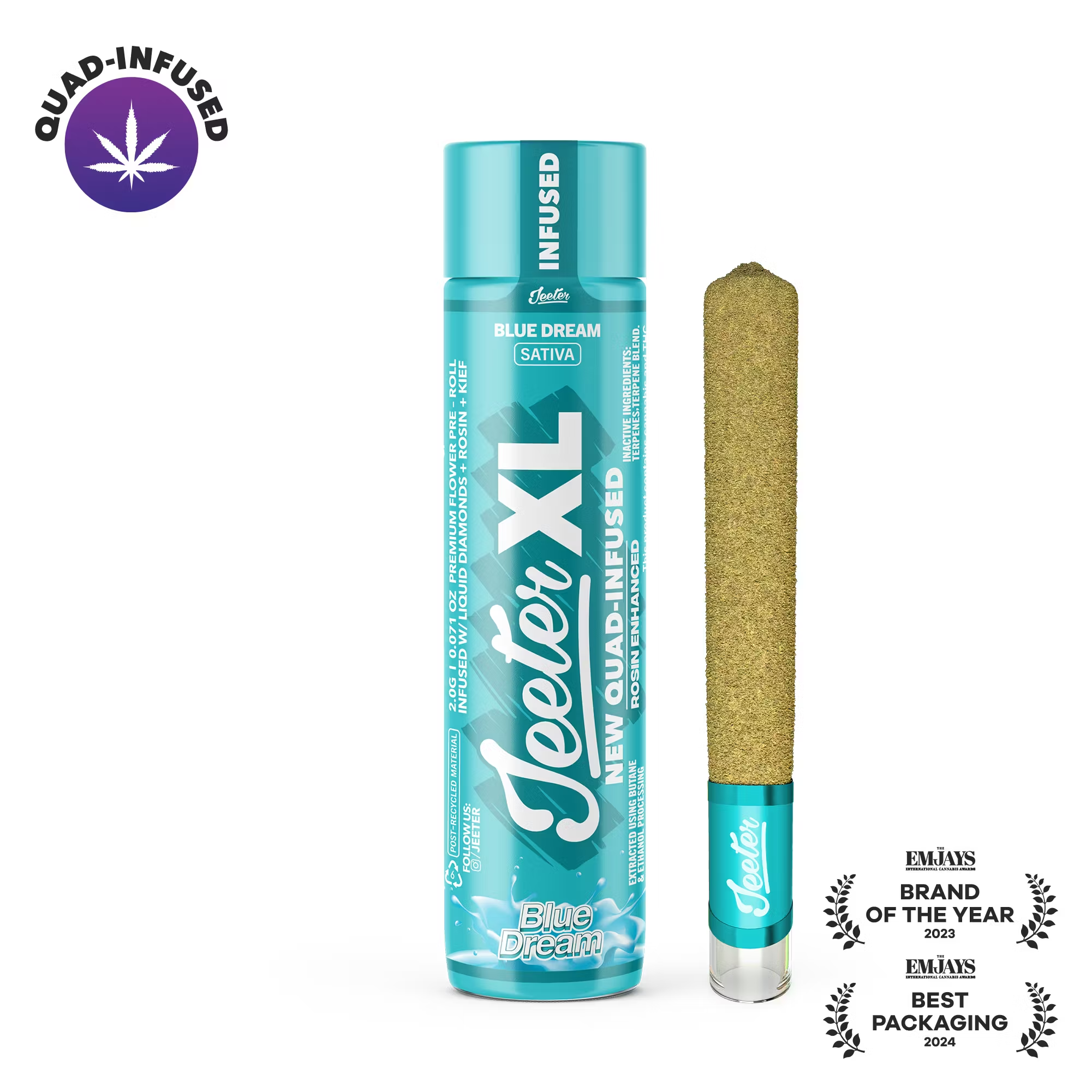 Jeeter | Blue Dream XL | Infused Preroll | 2g