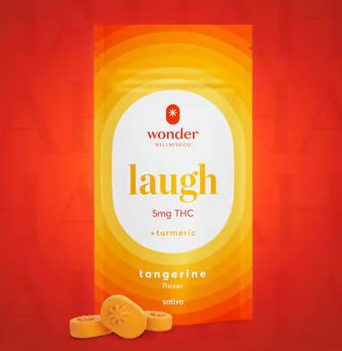 WONDER LAUGH TANGERINE GUMMIES 20PK 100MG