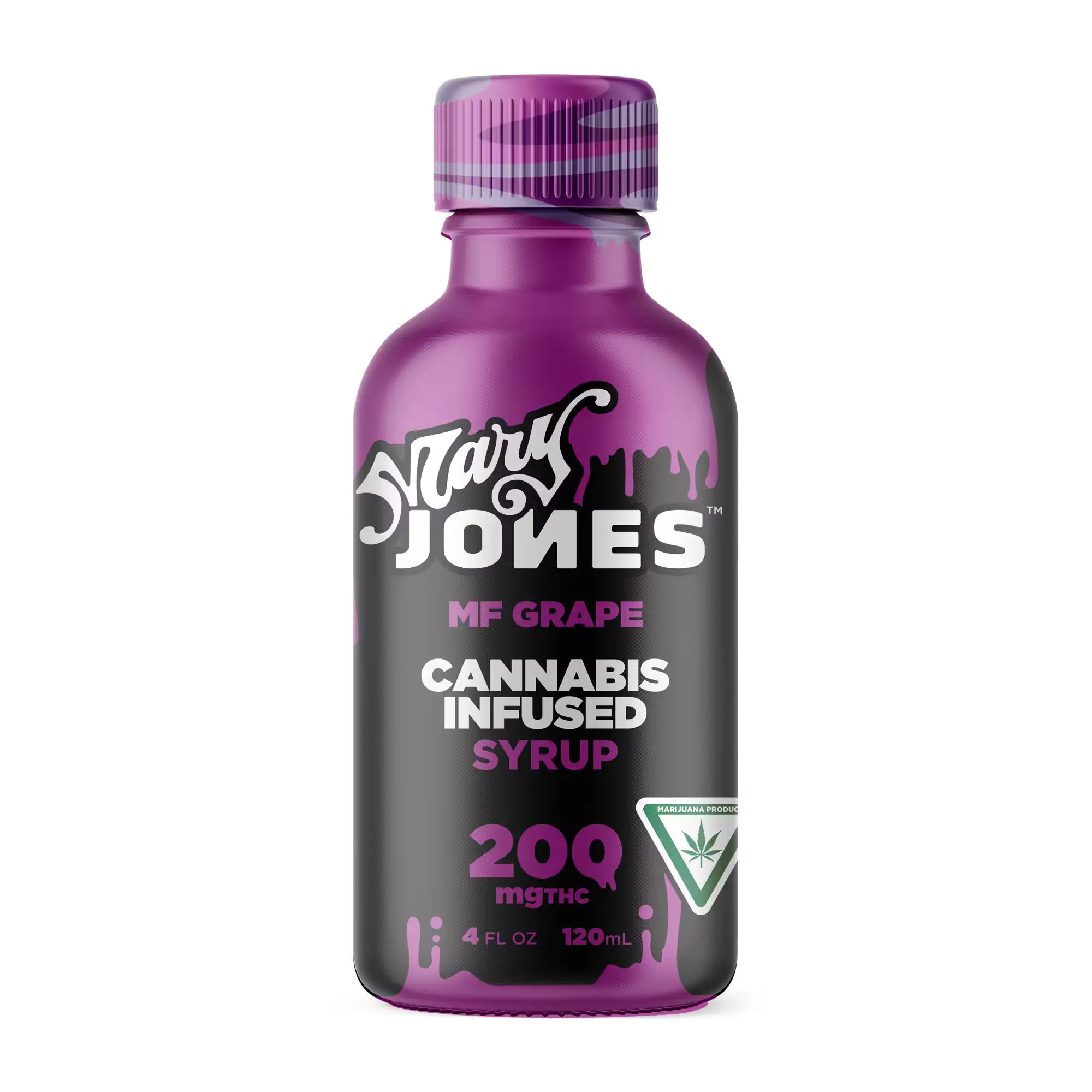 Mary Jones - 4oz Syrup - 200mg - MF Grape