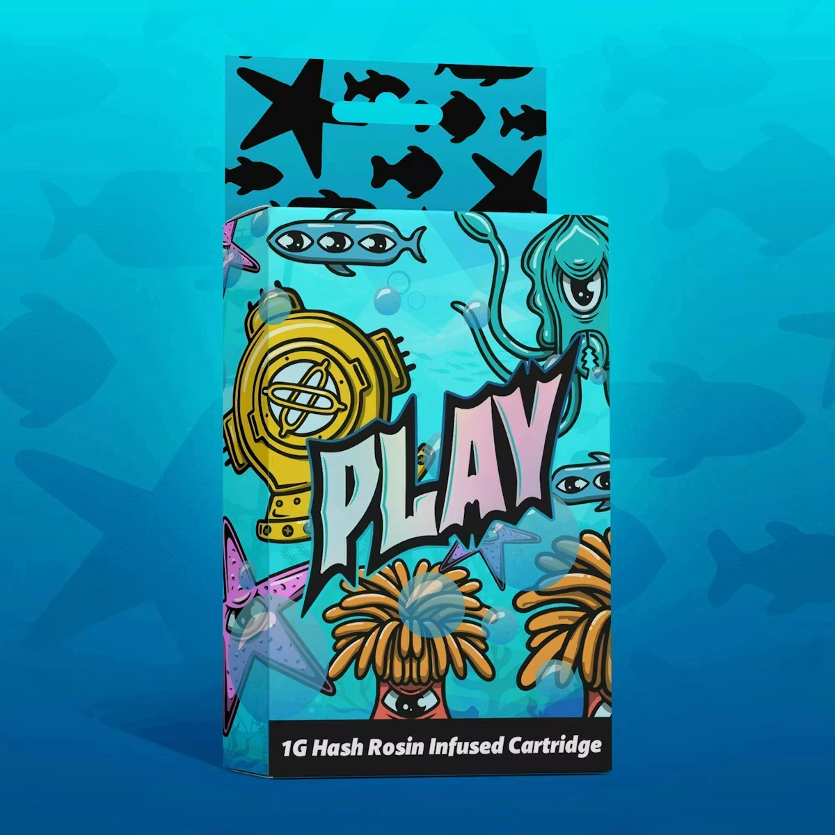 PLAY: Blue Razz Sorbet: Hash Rosin Cartridge