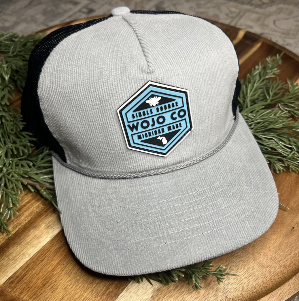Hex Corduroy Snapback Blue