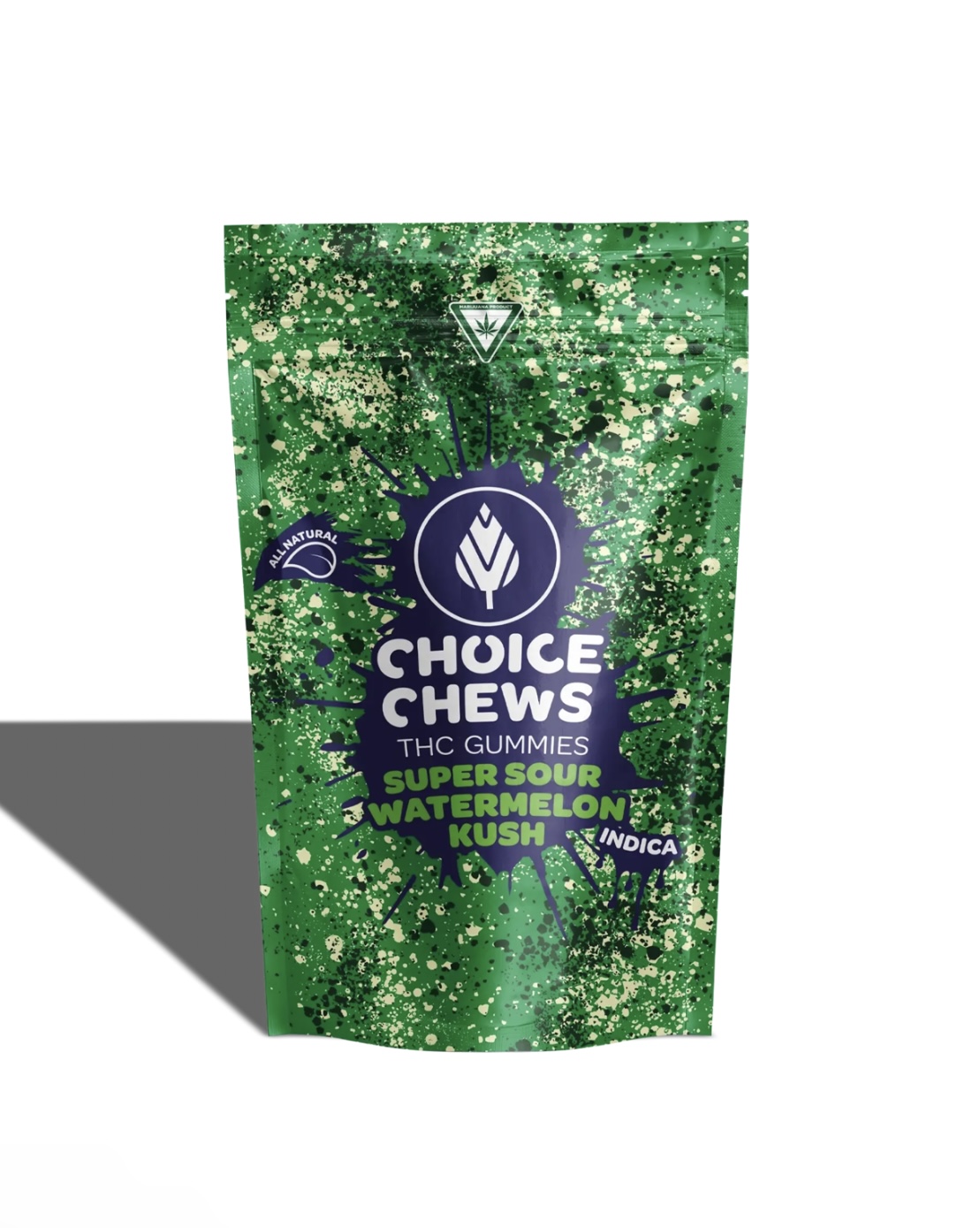 Choice: Super Sour Watermelon Kush 200mg Gummies