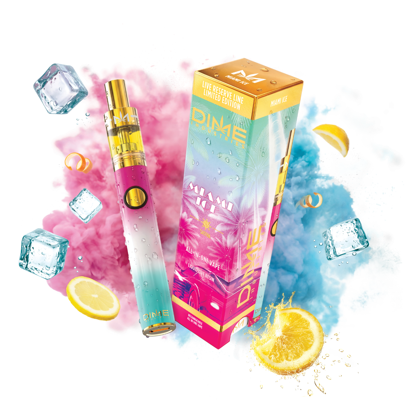 DIME | LIVE RESIN AIO VAPE | DIME OG MIAMI ICE