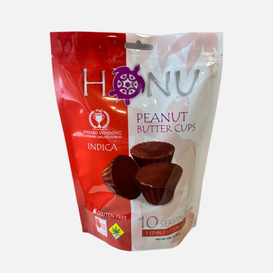 Peanut Butter Cups Indica 10-pack | 100mg (DOH)