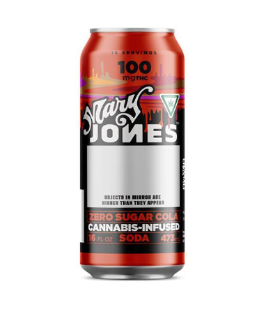 Mary Jones - Soda - 100mg - Sugar Free Cola