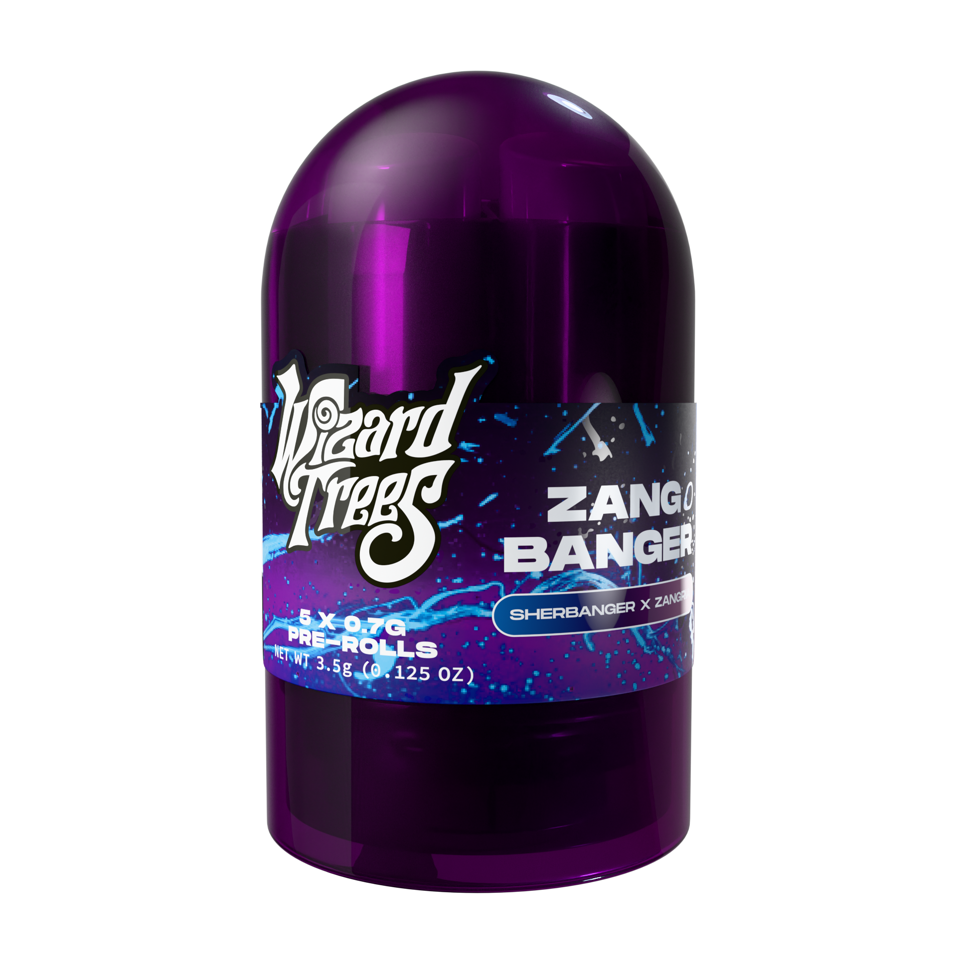 Wizard Trees | 0.7g 5pk Prerolls | Zangbanger