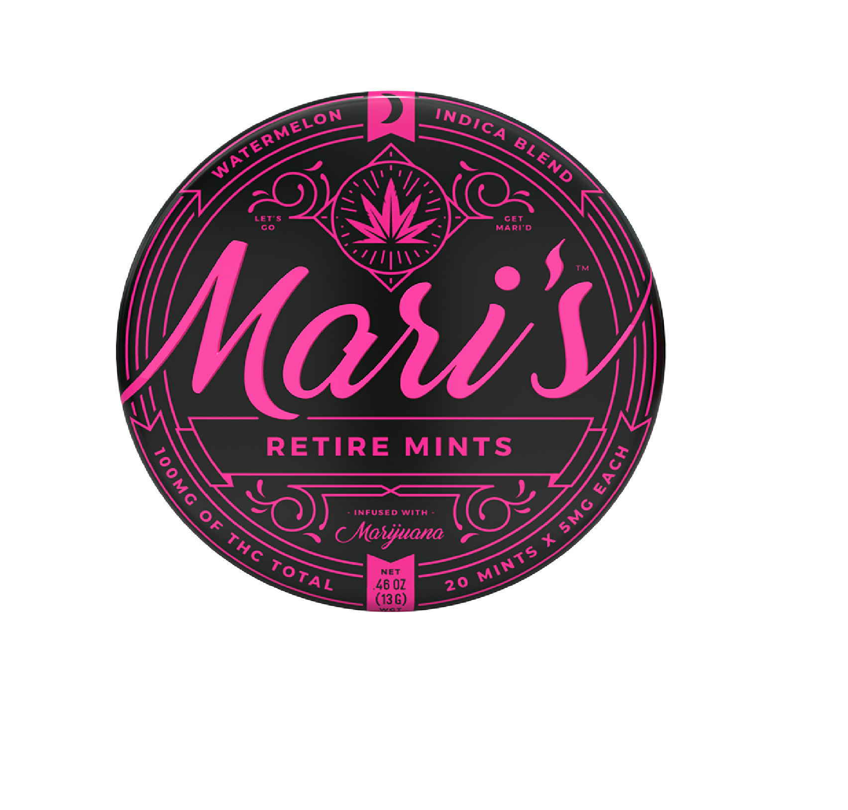 NWC Maris Mints RETIRE Watermelon 20pk(THC:100) .46oz