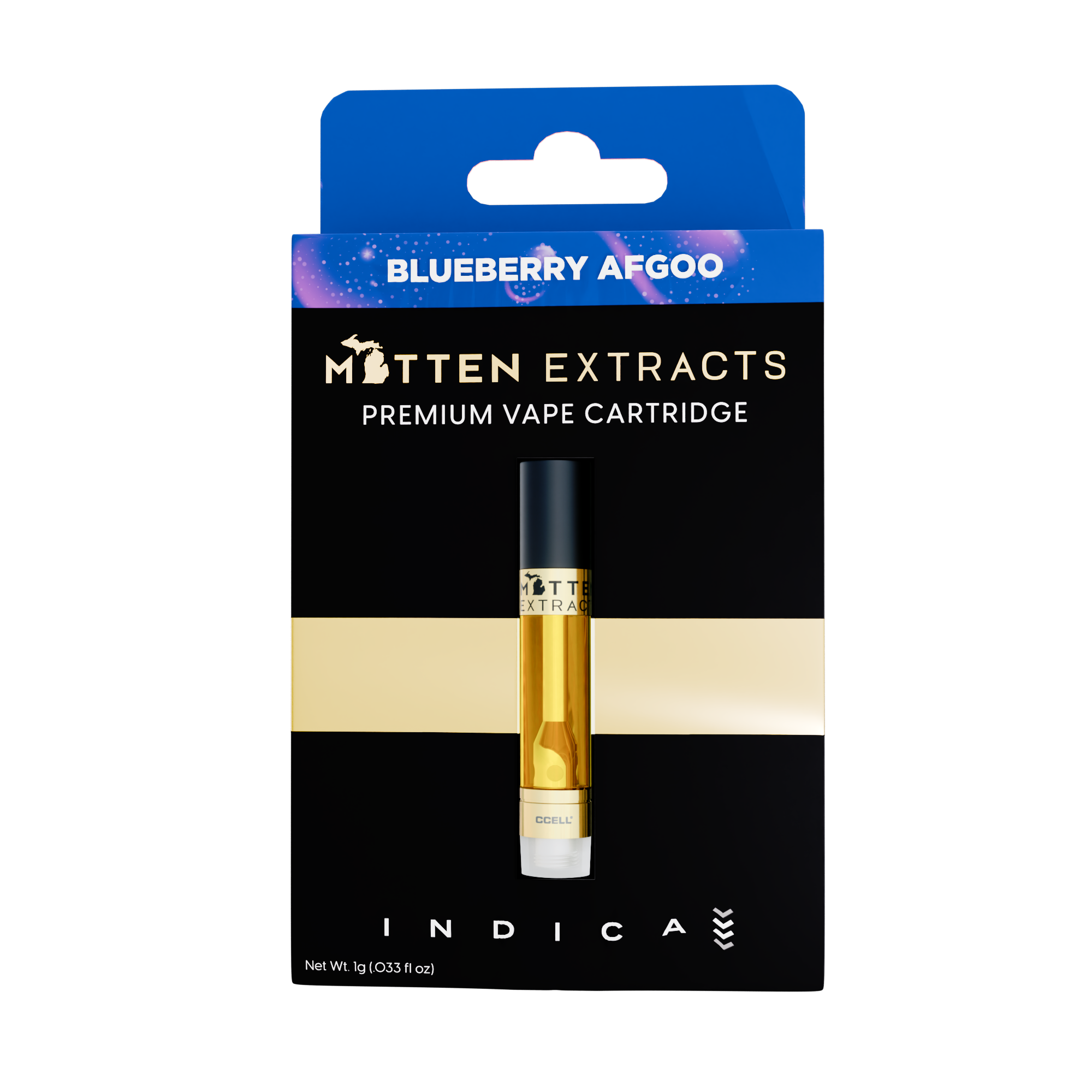Mitten Extracts | Blueberry Afgoo Cartridge