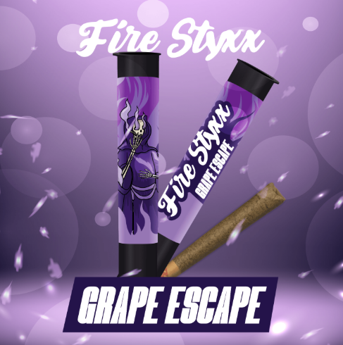 Glorious Grape Escape Fire Styxx Pre Roll