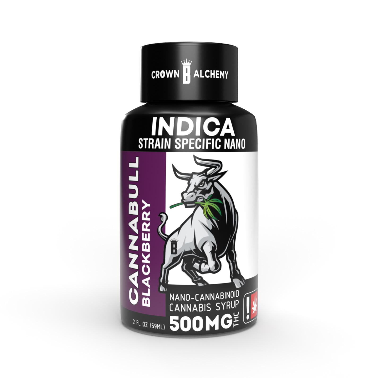 Blackberry Cannabull Nano Syrup 500