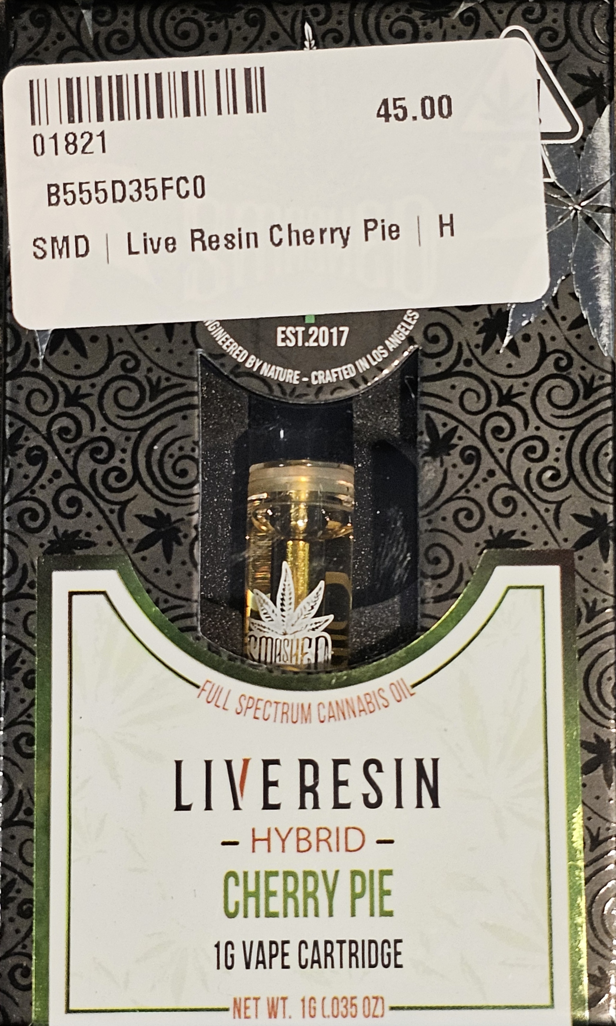 SM| Live Resin Cherry Pie| H