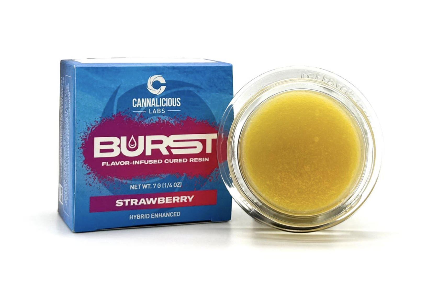 Cannalicious | Strawberry | Burst Cured Resin