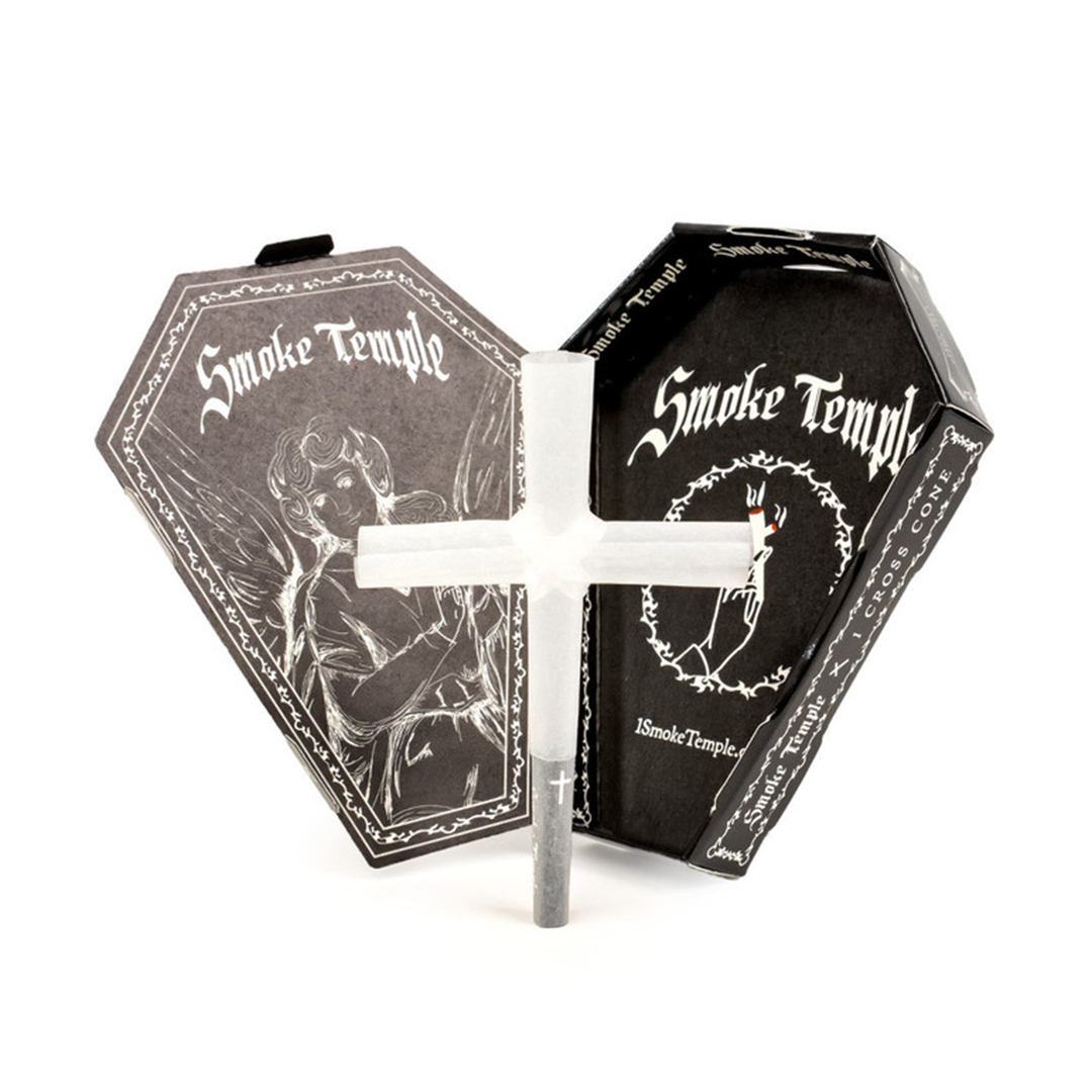 Smoke Temple | Pre-Rolled Cross Cone product photo