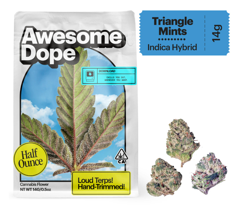 Awesome Dope - Triangle Mints (i/h) - 14g