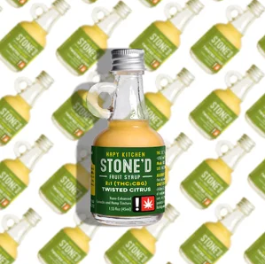 Twisted Citrus Fruit 2:1 THC:CBG Syrup | 250mg:150mg