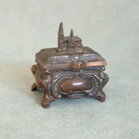 Vintage Small Witchy Storage Box