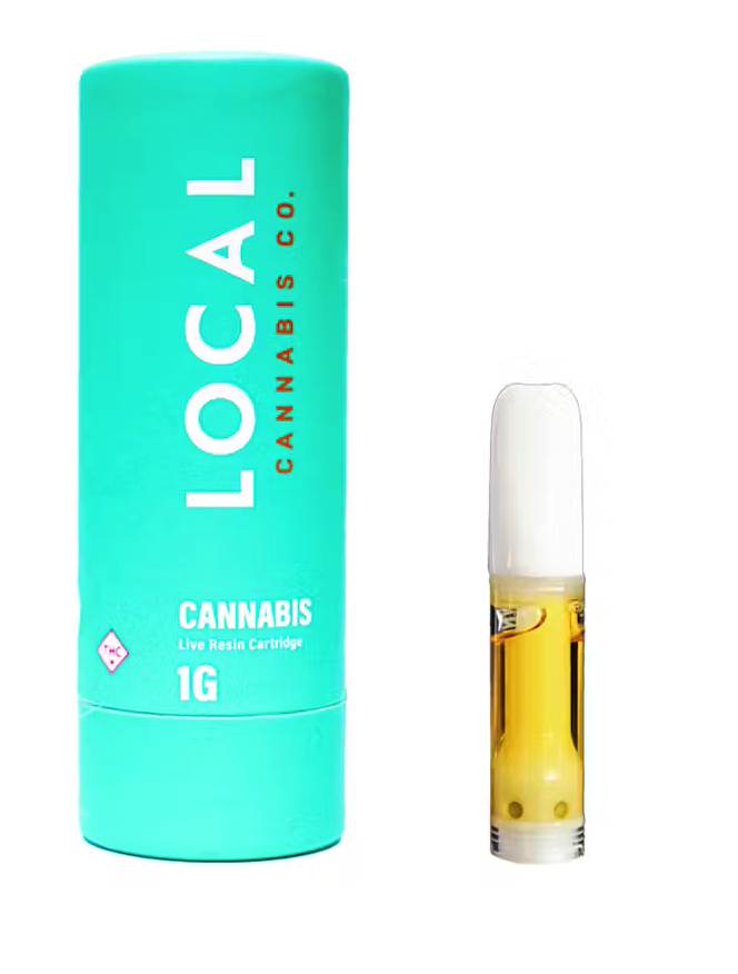 Local Cannabis - Hash Burger Live Resin Cart