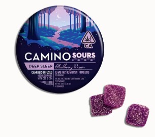 (79671) 1:1:1 100mg Sour Blackberry Dream Gummies