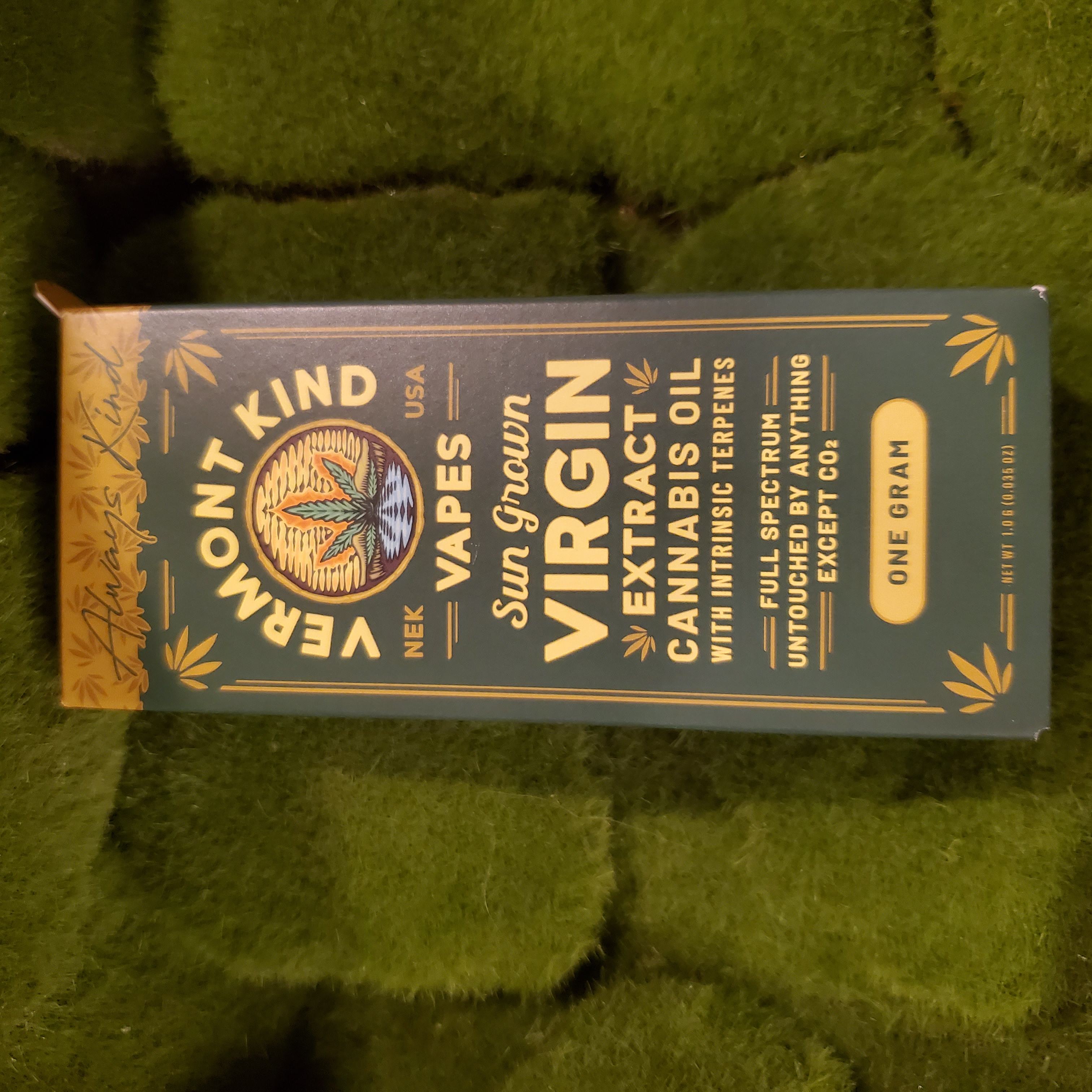 Virgin Extract Cannabis Oil Vape Cart | Pure Vermont