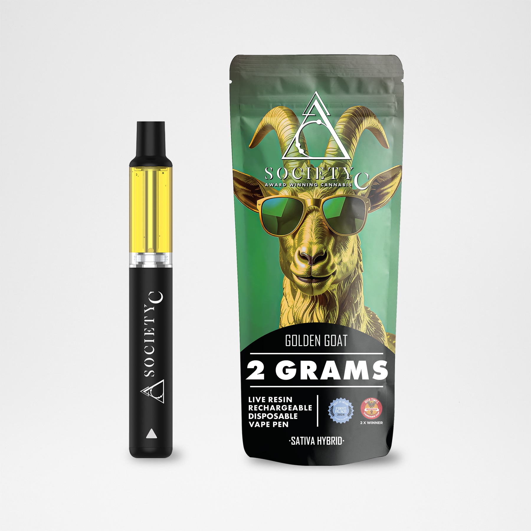 Society C - Golden Goat - 2g Live Resin Disposable