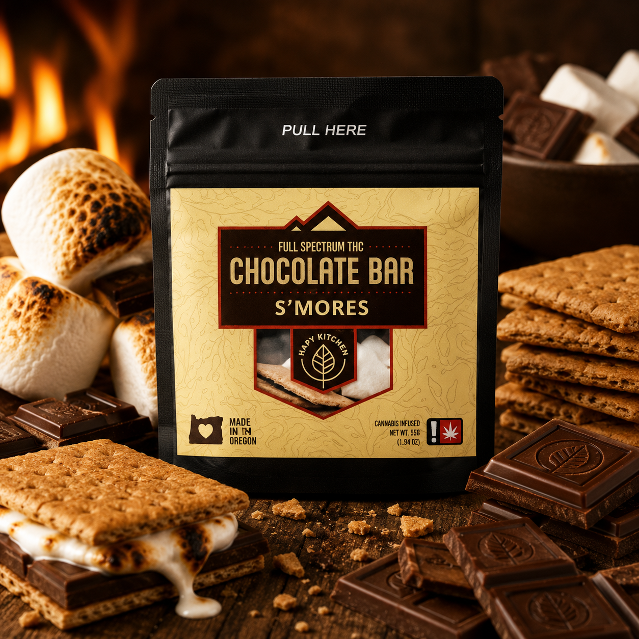 Smores Chocolate Bar