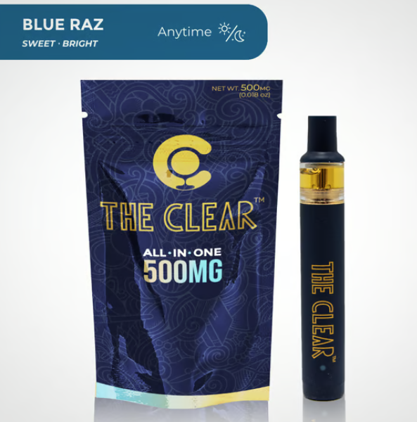 Vape Disposable 0.5g- Blue Raz