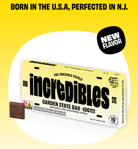 Garden State Toffee Bar | Chocolate  | 10 Pack | 100mg THC