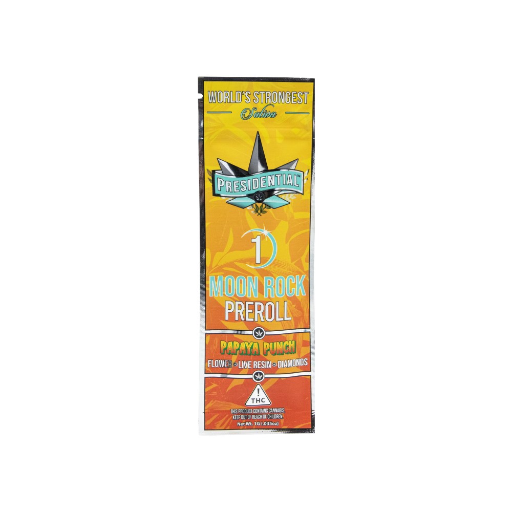 Presidential | Papaya Punch | Sativa Moon Rock pre-roll