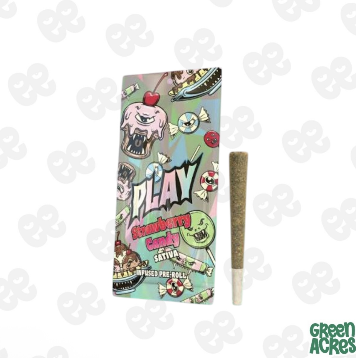 PLAY: Strawberry Candy 1.2G Infused Preroll